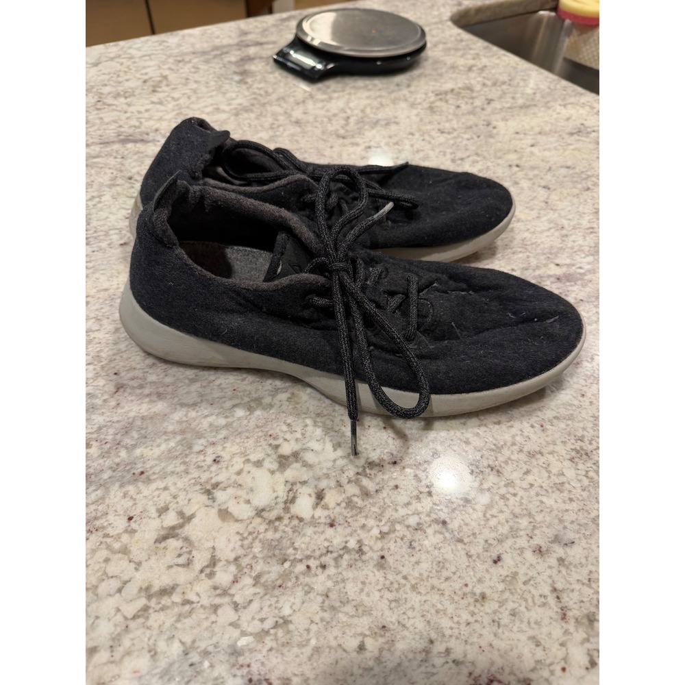 Allbirds Wool‎ Runners Mens 10 Charcoal Black Merino Wool Sneakers Walking Shoes
